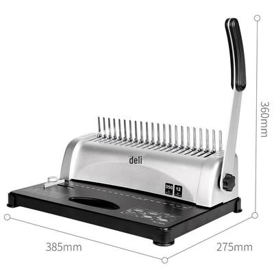 Deli 3870 Manual Comb Binding Machine CN Plug (adapter Included)