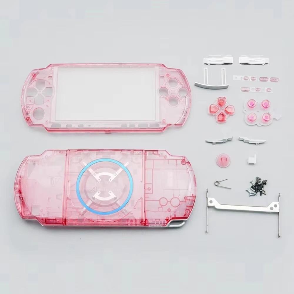 Full Set Replacement Cover Transparent Full Cover Full Housing Shell for PSP3000 03 Version