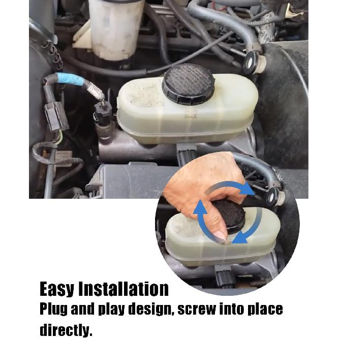 Brake Master Cylinder Fluid Reservoir Cap Fit for Ford Expedition Excursion Lincoln Navigator F-150 F-250 GT E-150 E-250 E-350, Replace F88Z-2162-AA