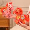 Lucky Horse Plush Toy 2026 Year of The Statue Stuffed Pony Doll Auspicious Festival Decor Gift for Adult Child Family