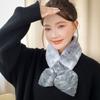 Faux Fur Faux Fur Scarf Knitted Fabric Winter Neck Scarf New Unisex Bracelet  Winter Wear
