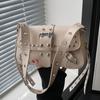American Style Rivet Shoulder Bag Punk Style Underarm Bag Fashion Y2K Armpit Bag  Party
