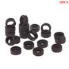 20Pcs 1/64 Tire Skin Car Model Scene Accessories Tire Wheels  Car Model Scene