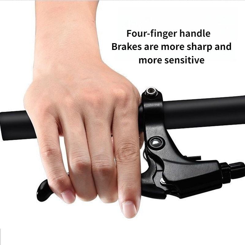 1 Pár Hliníková Slitina Kolo Brzdová Páčka Pasuje na Řídítka 22,2 mm Ultralehká Cyklistická Brzdová Páčka Univerzální V-Brake