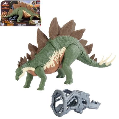 Mattel Jurassic World Mega Destroyers Stegosaurus Jahre alt und GWD62 [4 oben] [Gesamtlänge 35cm]