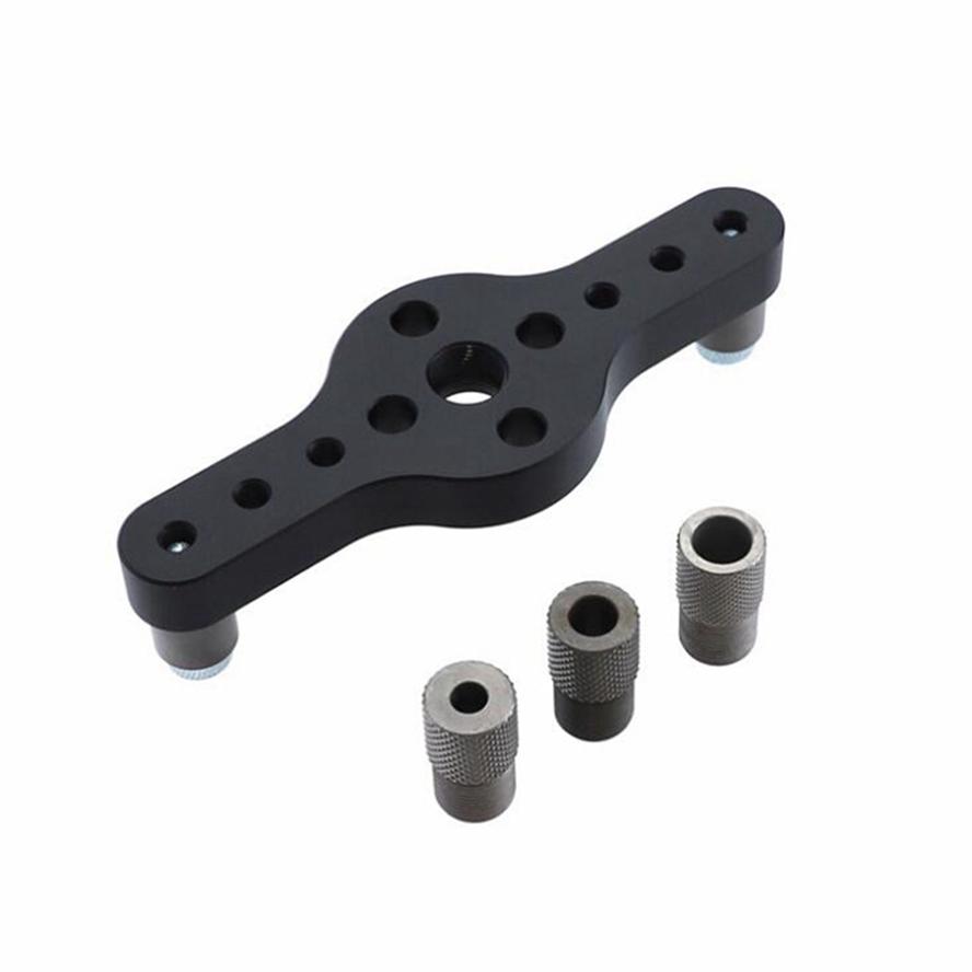 Gabarit de trou de poche Vertical, localisateur de perçage pour le travail du bois, Kit de guidage d'auto-centrage, perforateur de trous