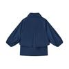 Fila Solid Color Single-Breasted Collar Long Sleeve Jacket Women Jackets Tahoe-Blue F11W324703F-DB