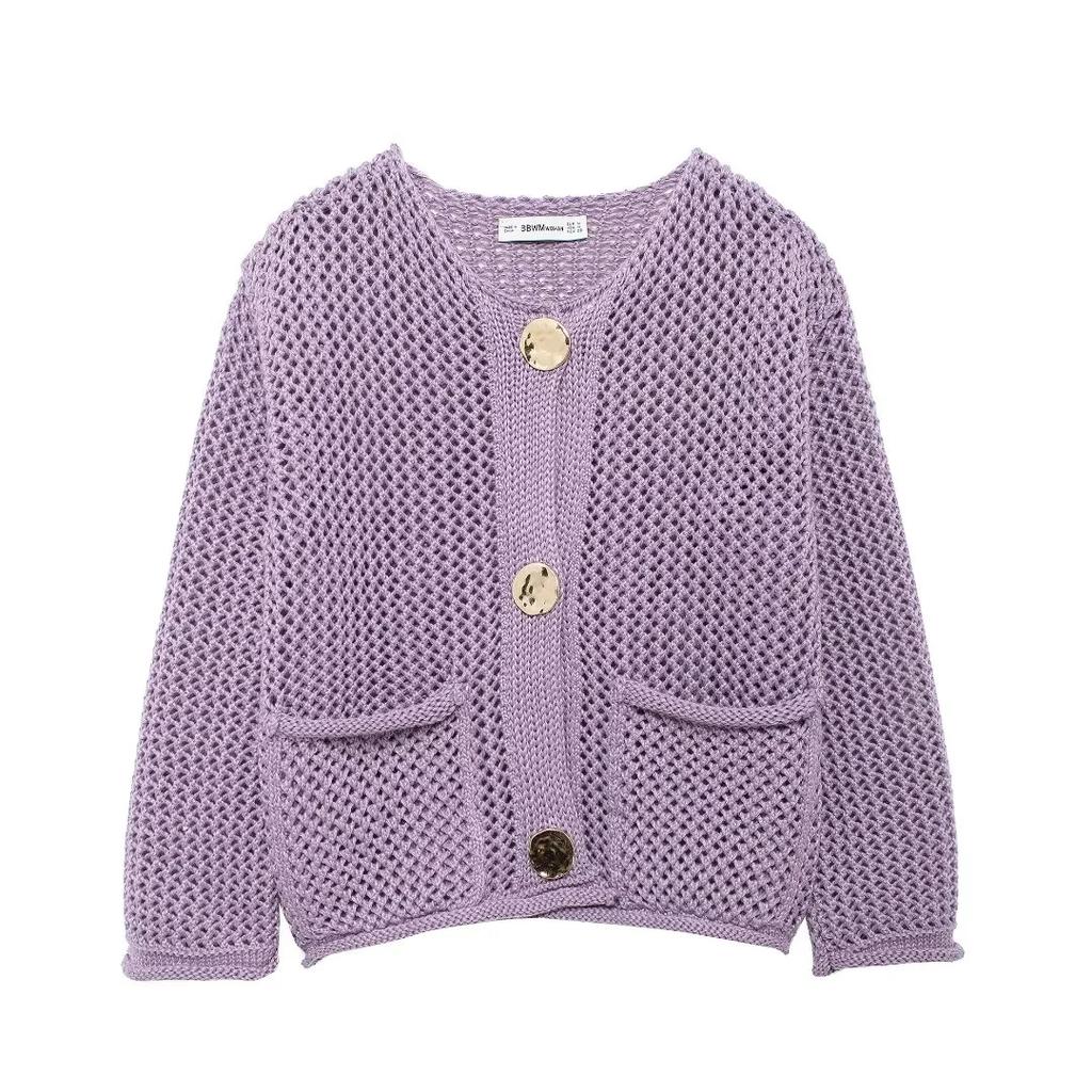 Autumn Winter Knitted Cardigans for Women Casual Button Long Sleeve Female Sweater 2024 Fashion Loose Lady Cardigans Coat