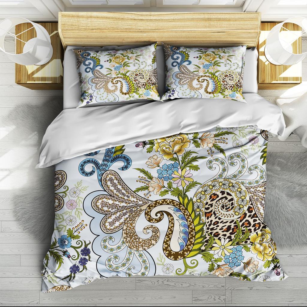 Three-Piece 3D Printing Four-Piece 3D Large-Size Pattern Bedding