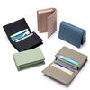 Women and Mens Business Card Holder Leather VIP Bank Credit Cards Wallet Minimalist Slim Ins Earphone Storage Cardbag