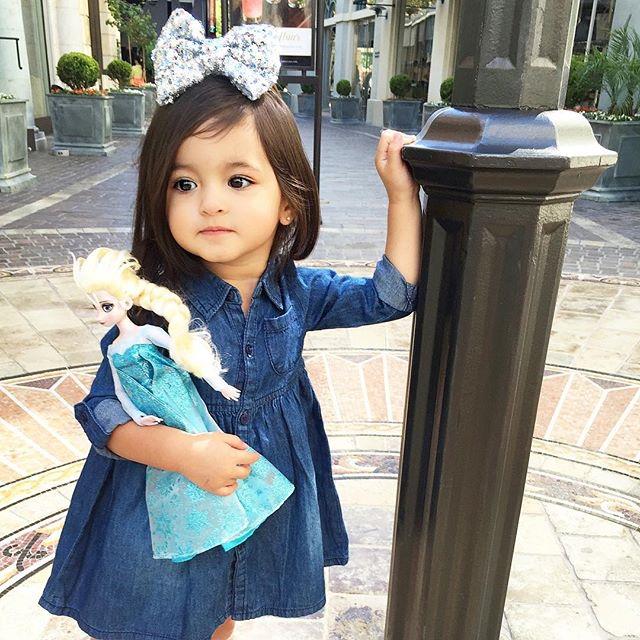 baby girl denim dress