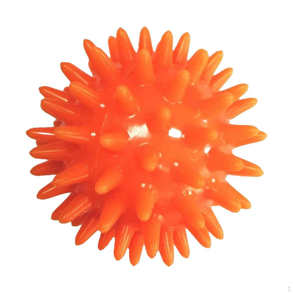 Compact Massage Ball for Foot Relief, 6cm Diameter Spiked Roller Muscles