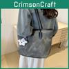 Large Capacity 2024 New Fashion Casual Street Style Pu Tote Shoulder Bag