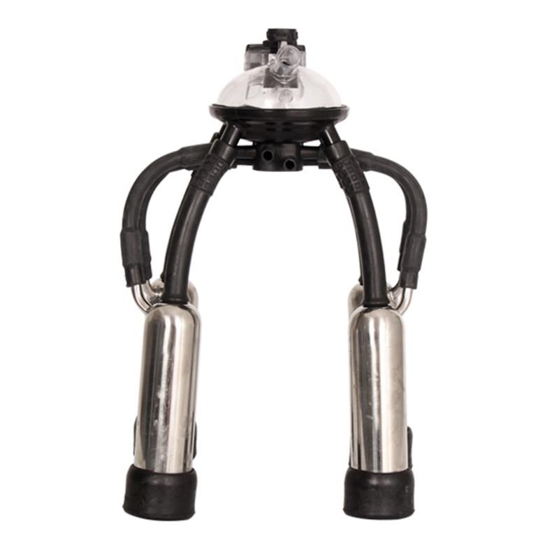 

240CC/300CC Доїльний апарат для корів з гаком, конструкція з нержавіючої сталі та гуми для ефективного використання при машинному доїнні на фермі