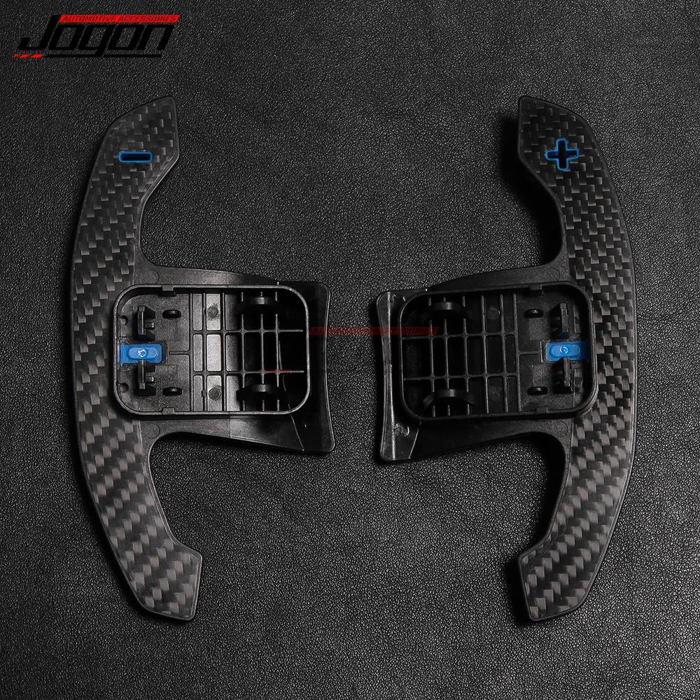 For BMW 1 2 3 4 5 6 7 8 Series F40 M135i F44 G42 G20 Blue Carbon Paddle Shifters Steering Wheel Extension Shifters Replacement