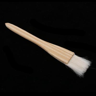 Baking BBQ Wool Brush Wooden Handle Cake and Bread Barbecue Oil Butter Tool