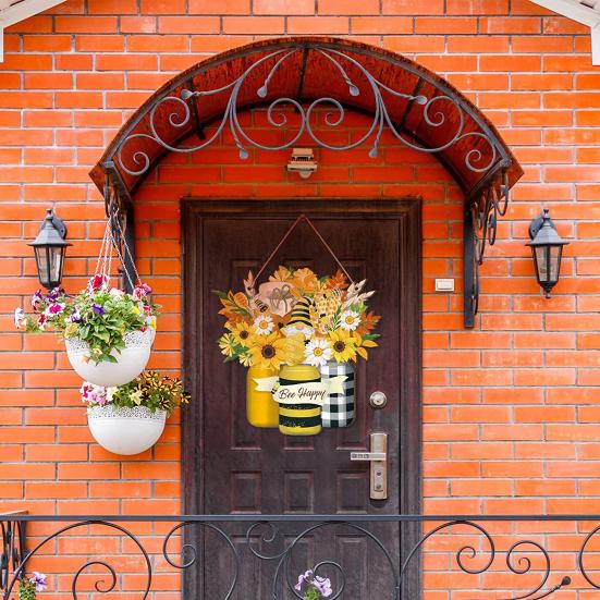 

Красивое висячее приветствие многоразового приветствия гостей дверной знак декор кулон