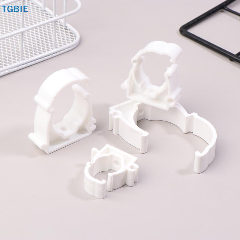 [TL][TL]20 Pcs Plastic PPR Clamp Holder For Water Pipe Tube Fittings With Cover Diameter 16mm 20mm 25mm 32mm