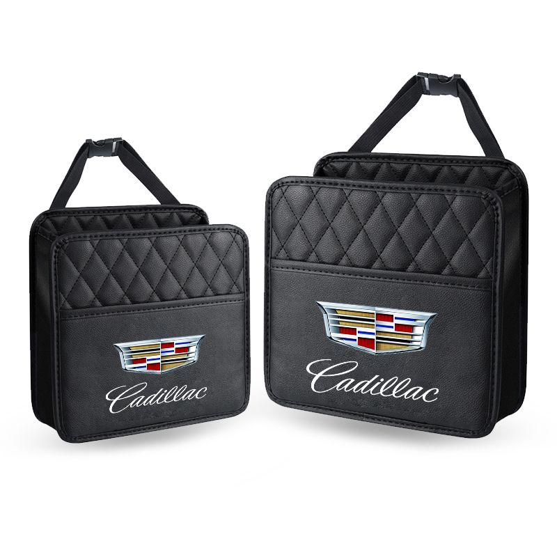 Autostoel Achterkant Opbergvak in de auto Ophangbare Opbergdoos Voor Cadillac Escalade Tiburon Deville Seville XT5 XTS CTS BLS SLS DTS SRX Metaal