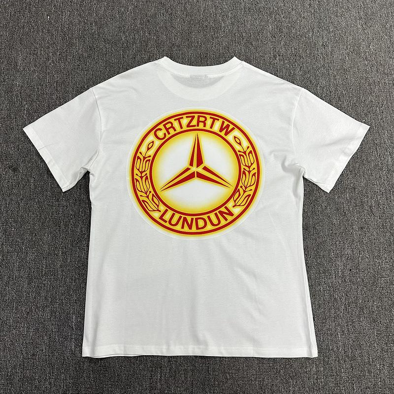 Corteiz Alcatraz Series T-shirts for Men and Women, Short-sleeve Short Sleeve with Lettered Logo Print Crew Neck Loose Casual T-shirt