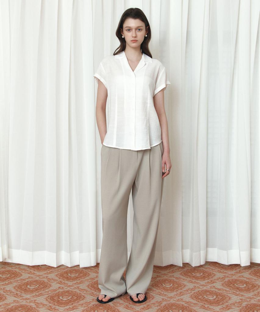Siyajyu Sipt7205 Breeze Wide Slacks_Khaki Beige