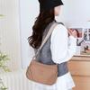 Women's Bag Multi-Pocket Shoulder Bag Lightweight Nylon Crossbody Bag