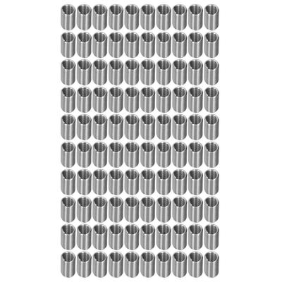 100 pezzi inserti filettati maschio femmina dado di riduzione strumento di riparazione in acciaio inossidabile fissaggio M6x13D