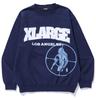 [Extra Large] Target Logo Crewneck Sweatshirt, 101251012006, Navy, Medium