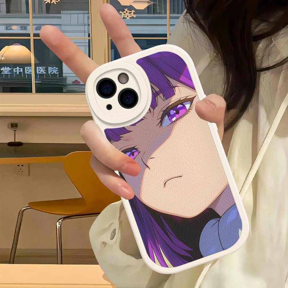 

Popular Anime Frieren Beyond Journeys End 1 2 Leather Phone Case For IPhone 15 14 13 Pro Max 12 11 16 Plus Phone Cover iPhone 15 plus