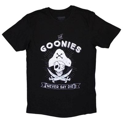 The Goonies Never Say Die T-Shirt Black New Unisex T-Shirt
