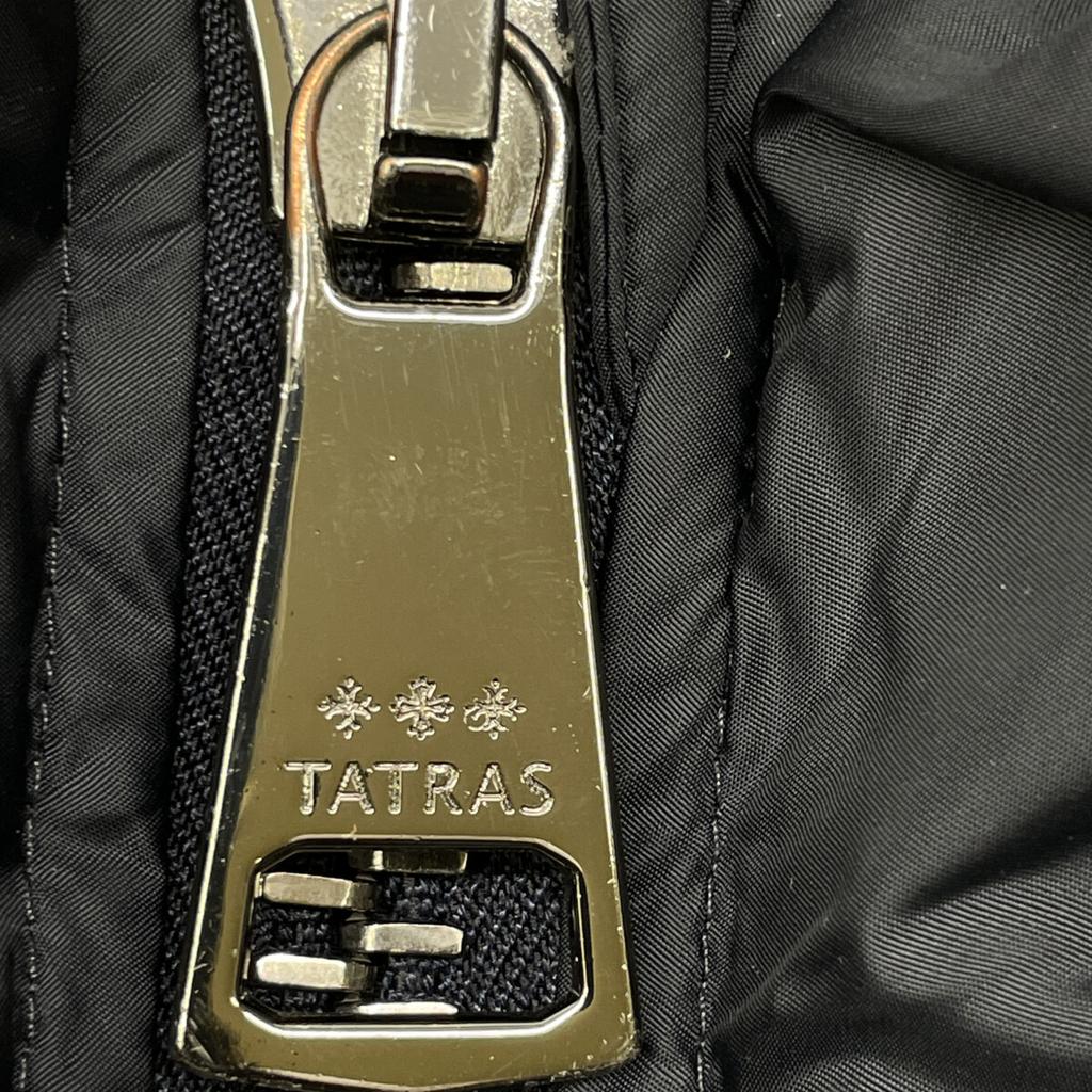 TATRAS MTK19A4157 FAEDO Navy Hooded Down Jacket coat 2 blackUsed