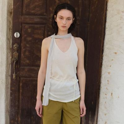 Women S Halter Neck Knit Top 03 Kk6mp4150