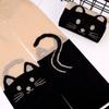 Creative Women Cute Cat Silk Stockings Sexy Thin Cartoon Kitten Tail Pantyhose Hosiery Tattoo Tights Fashion Printed Stockings
