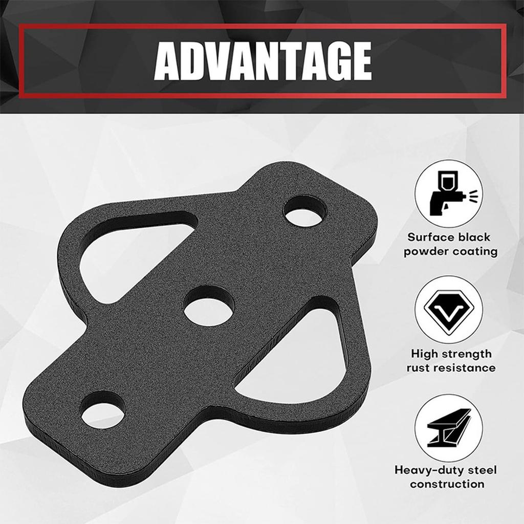 3,way Trailer Hitch Adapter Receiver Trailer Hitch Adapter Tractor Golf Cart Mower Bolt Tow Ball Hitch Adapter Easy To Install