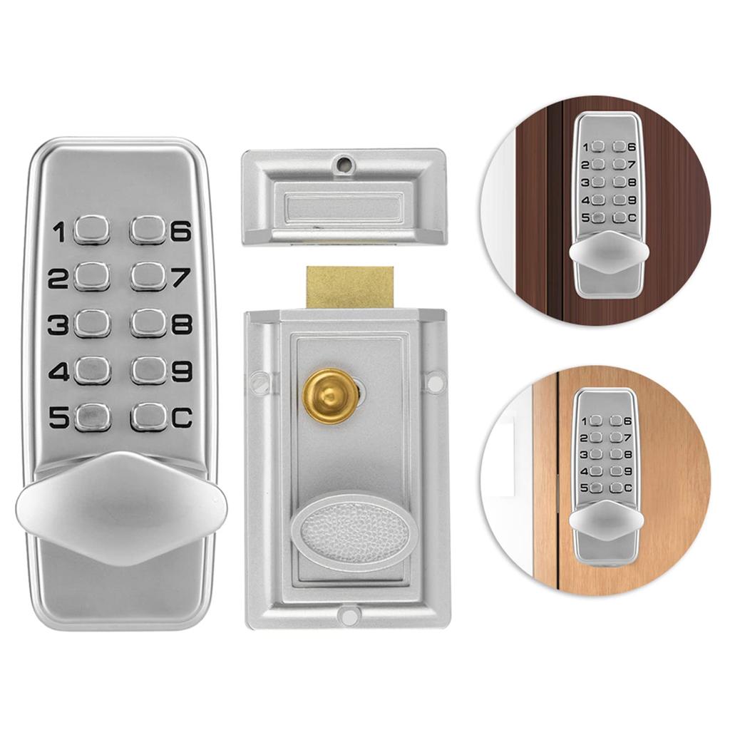 Mechanical Code Lock, Waterproof Digital Door Lock, Indoor/Outdoor Use, Easy Installation, Door Lock
