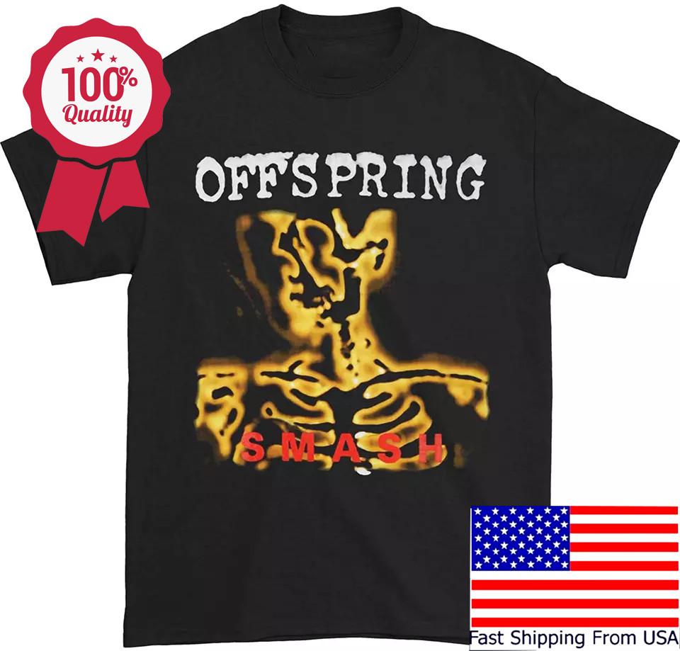 New The Offspring Mens Smash Album Tee T-Shirt Tee Size S to 5XL Unisex T-Shirt XXXXL