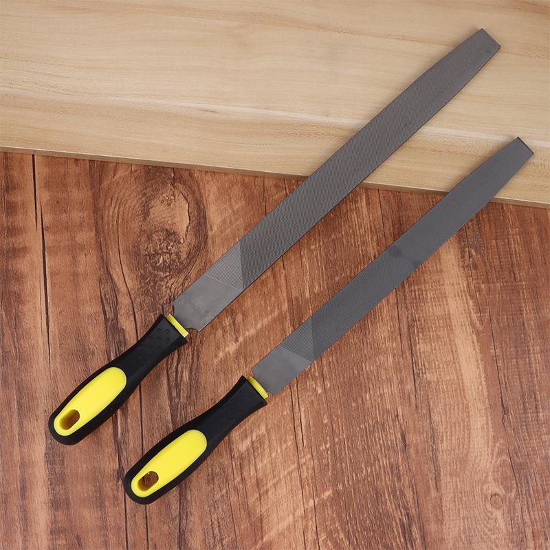 6/8/10/12 Inch High Carbon Steel Flat File Durable Sharp Files For Stone Glass Metal Sanding Tool Woodworking Hand Tools