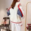 Herren Oversized Streetwear Motorradjacke Mit Stickerei Patchwork Lässige Radsport Oberbekleidung