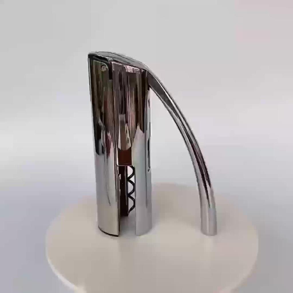 Abridor de Vinho Premium de Liga de Zinco e Aço Inoxidável com Alavanca, Perfeito para Uso em Casa, Bar e Restaurante, Presente Ideal para Feriados, incluindo Halloween, Natal