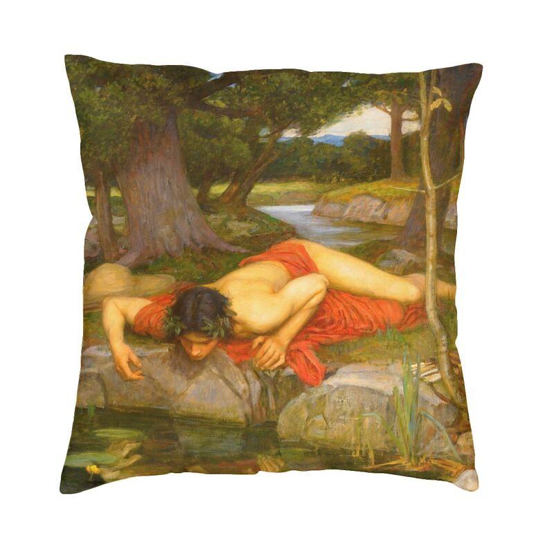 John William Waterhouse The Soul Of The Rose Pillow Case 45x45cm Decor Home Vintage Oil Painting Chair Cushion Square Pillowcase