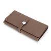 Long Genuine Leather Wallet Women's Folding Large Capacity Wallet New Soft Cowhide Women's Clutch Phone Holder Wallet