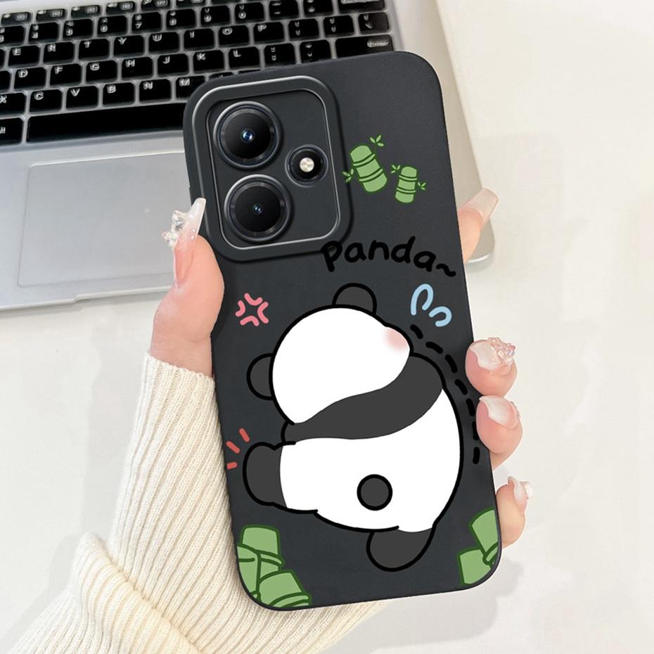 Lens Protective Cover For Infinix Hot 30i 30 Hot30 Play NFC Cute Printed Soft Silicon Phone Case For Infinix Hot30i 30 30Play 4G