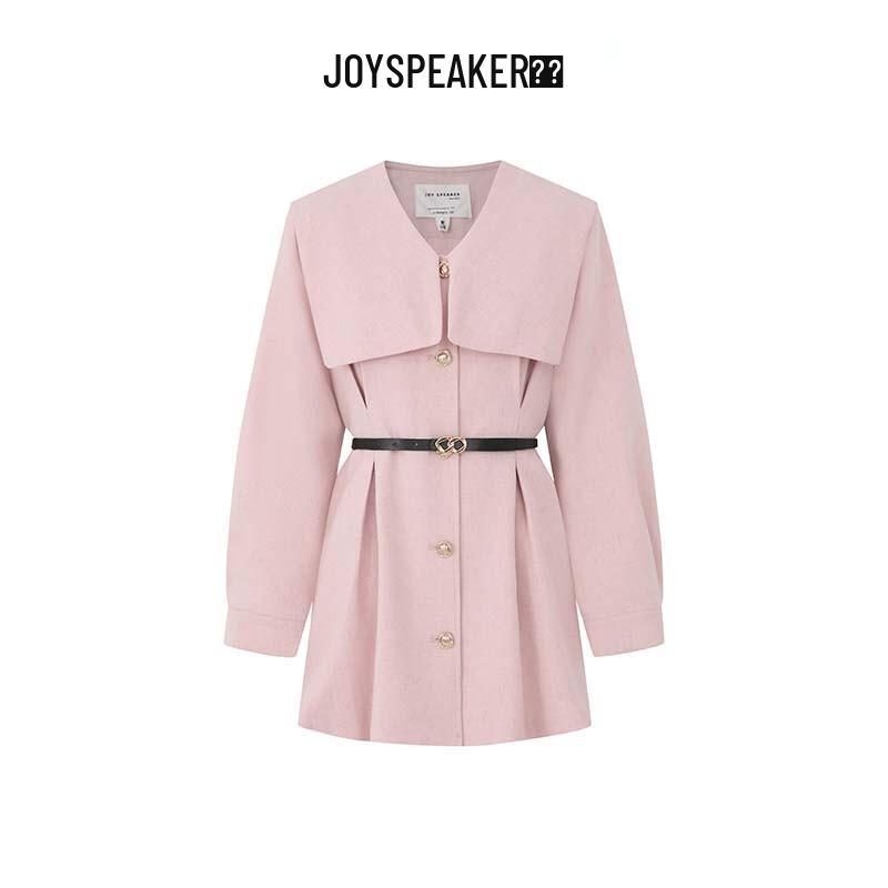 

JOY SPEAKER Women s V-Neck Casual Spring Jacket L