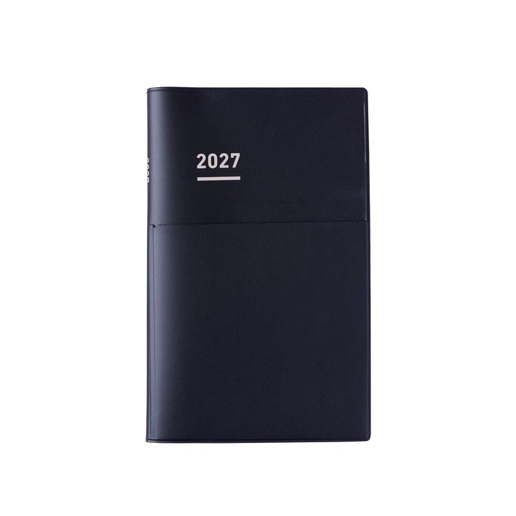 KOKUYO Jibun Techo Biz mini 2027 Planner B6 Slim Matte Black Weekly Monthly Ni-JBM1D-27 December 2026 Start