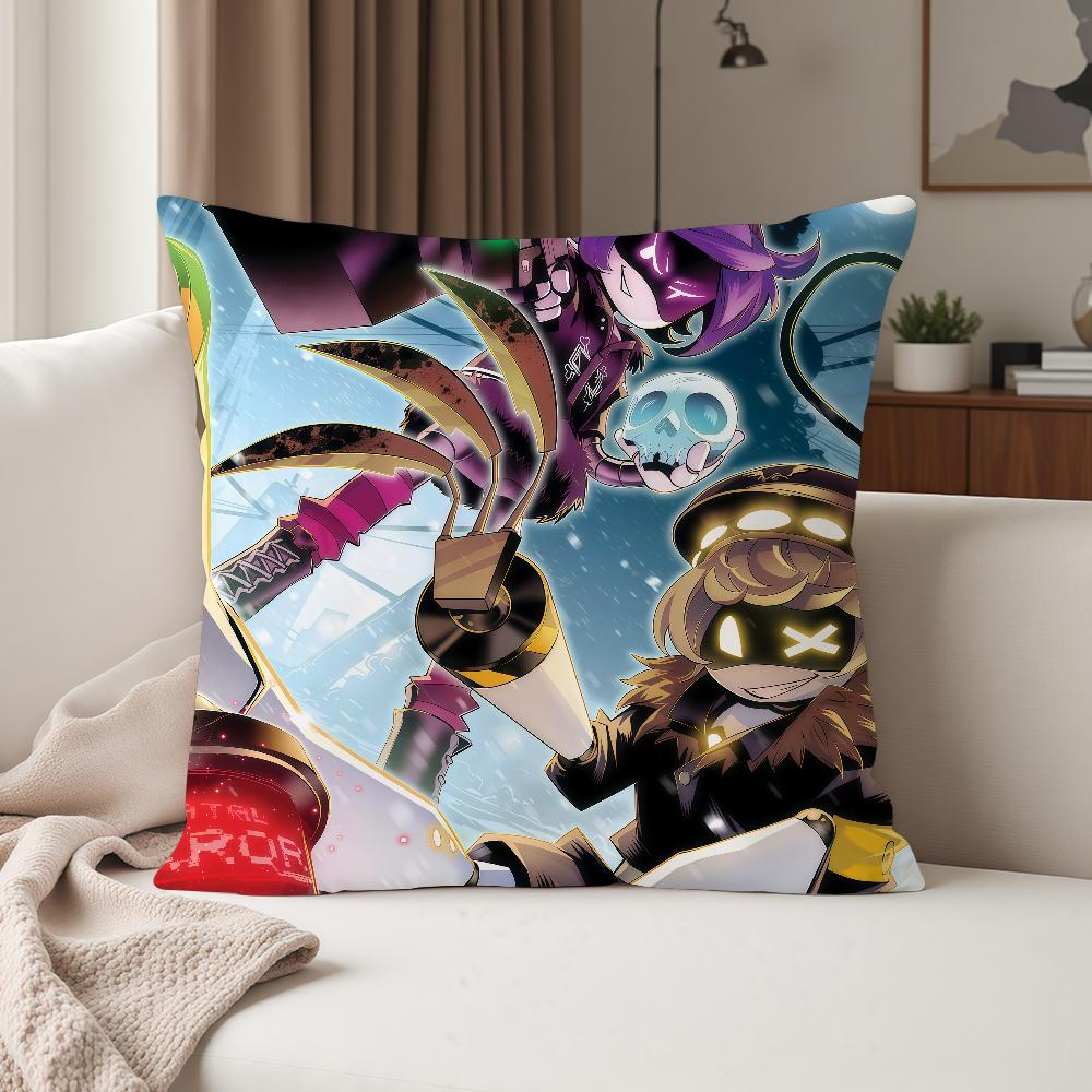 Anime M-Mord D-Drohnen Kissenbezug Geeignet für Schlafzimmer Wohnzimmer Autos Heimdekoration