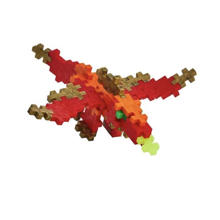 Construction Set - Plus Plus - 4267 - Tube of 100 Pieces - Dragon - Educational and Fun