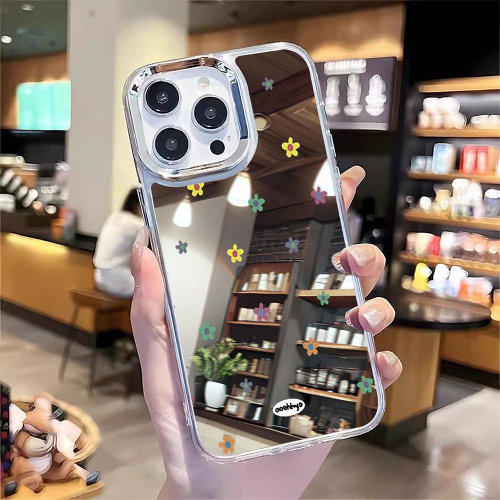 Transparent Acrylic Mirror Phone Case for Apple Mirror Case Mirror Foam Case Phone Case Mirror Self-adhesive Version