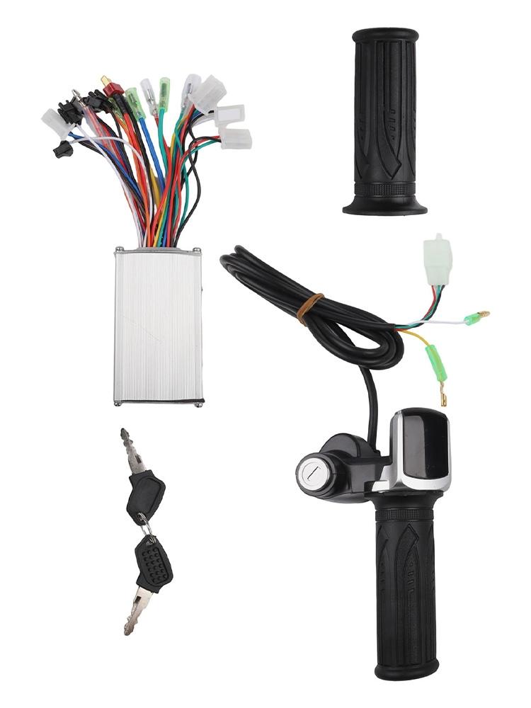Hochleistungs-E-Bike Bürstenloser Controller mit LCD-Gasgriff Lenker-Kit