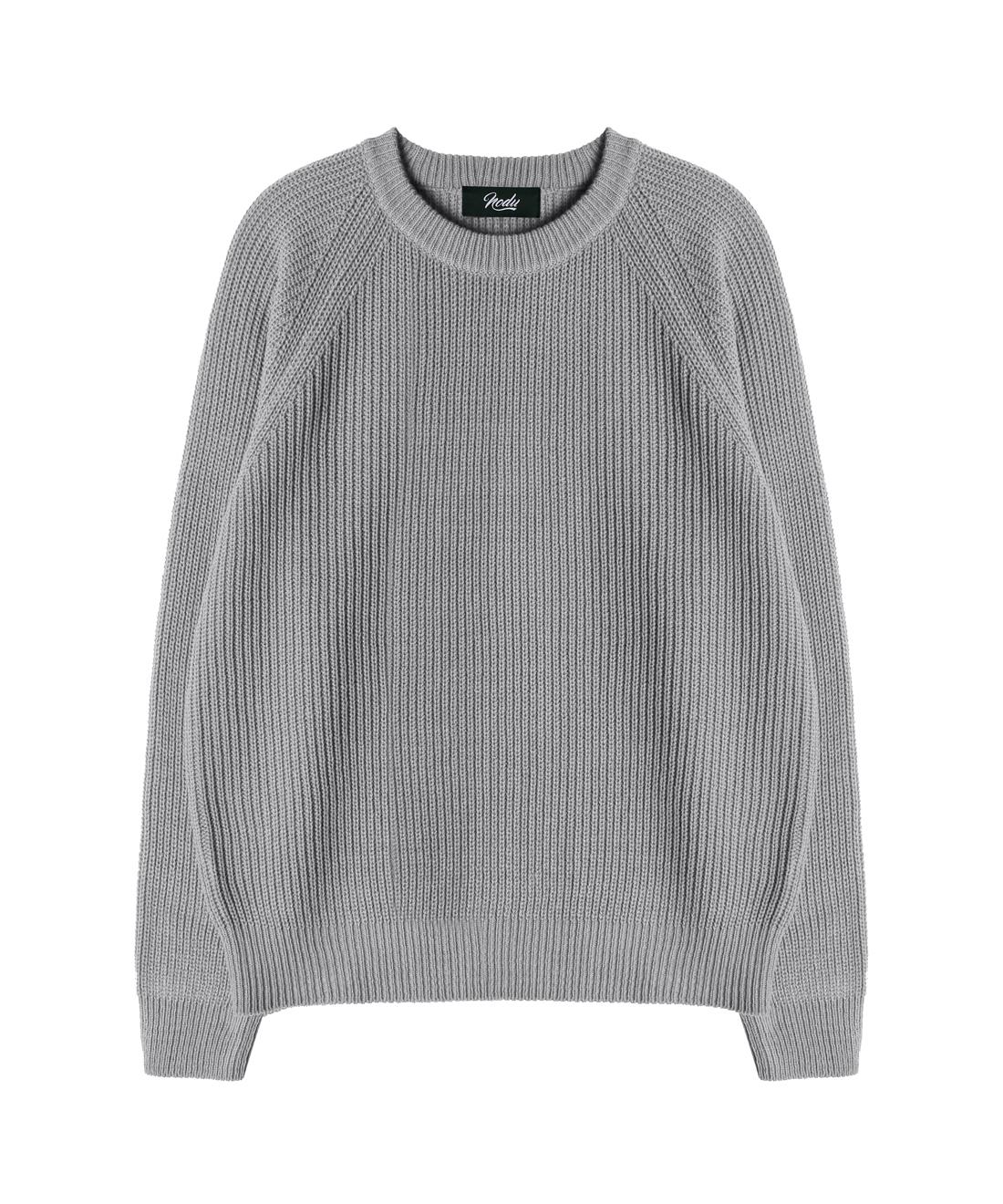 Nod You Washable Daily Hazzi Raglan Knit [Gray] M
