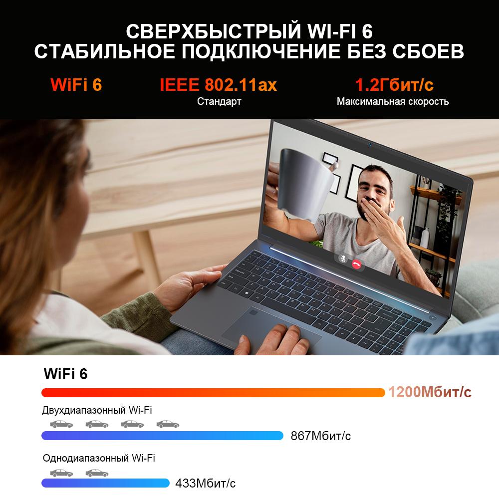Laptop Ninkear A16 PRO 16.0'' 32G+2T SSD AMD Ryzen™7 8745HS 2560x1600 120Hz Refresh Rate